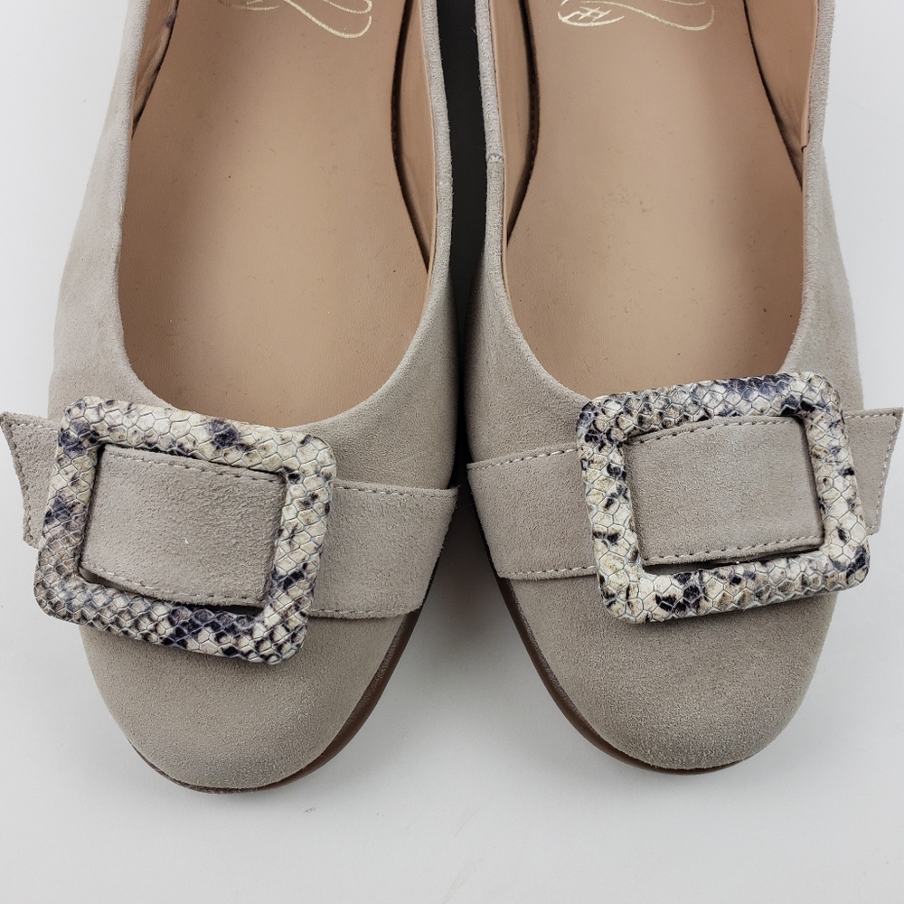 Aerosoles Tan Suede Flats - Picture 3 of 8